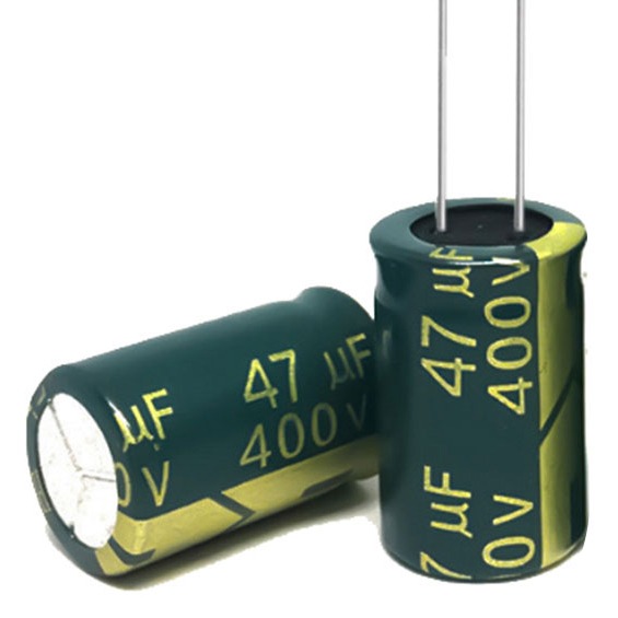  ytf品牌铝电解电容400V47UF 体积16*25mm 绿金高频低阻47UF/40 0V