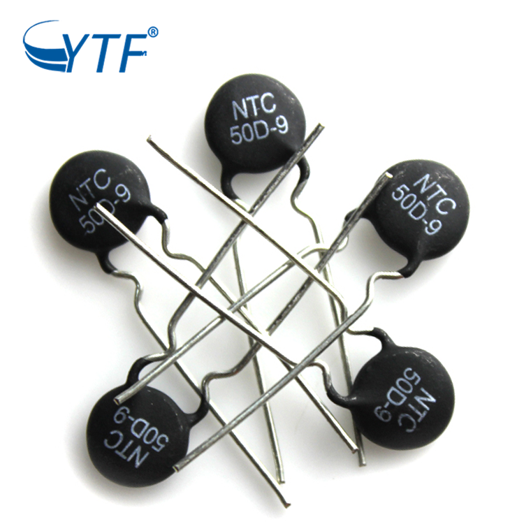 国产MF72-50D9 NTC负温度热敏电阻50D-9 直径9mm 抑制浪涌电流